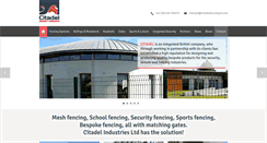 Desktop Screenshot of citadelsecurityuk.com